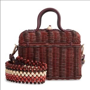 Ulla Johnson Priska Rattan Lunchbox